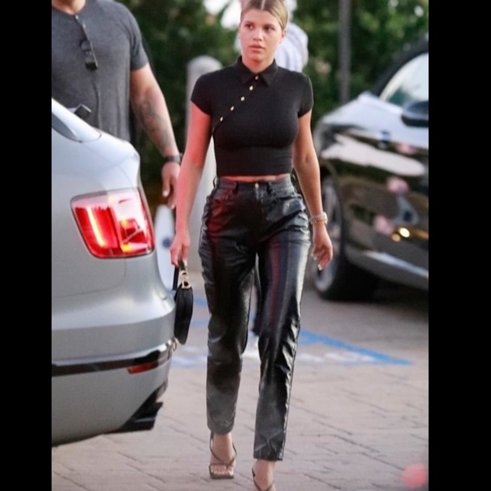 SAINT LAURENT Vinyl Trousers ✨NWT✨ - Picture 5 of 8